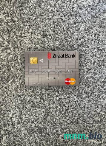 Uzbekistan Ziraat bank wygląd zdjęcia mastercard skan PSD + zdjęcie